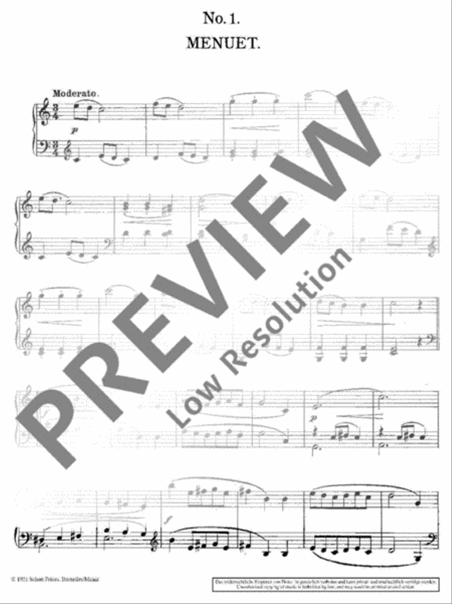 Ariettes 1/6 Piano Solo scores gallery preview page 3