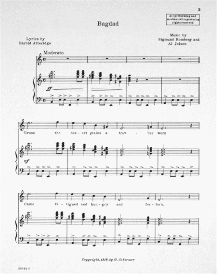 Bagdad Voice scores gallery preview page 2