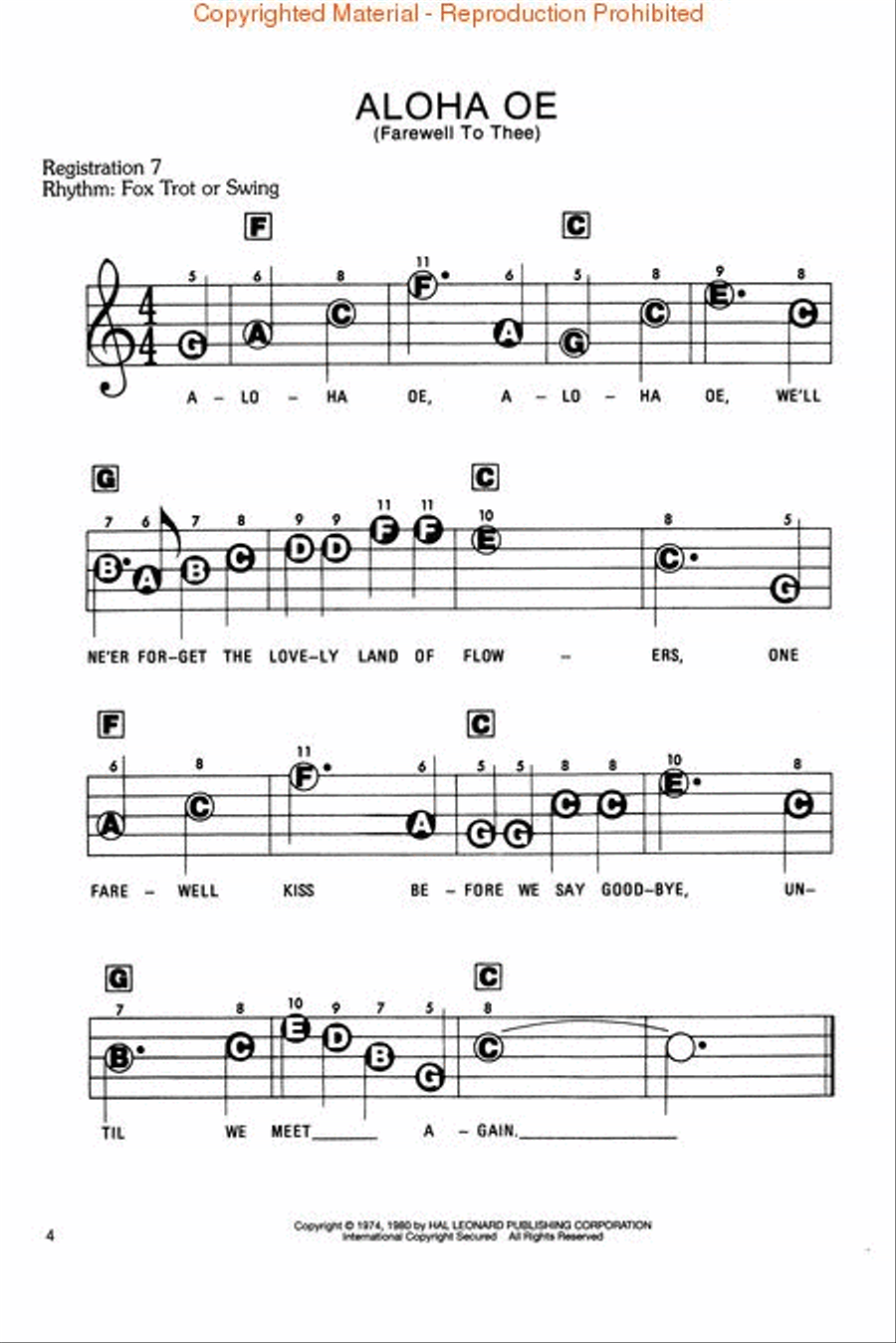 E-Z Play Today #27 - 60 of the World's Easiest to Play Songs With 3 Chords Voice scores gallery preview page 2