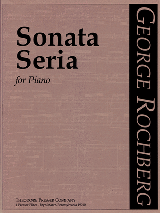 Book cover for Sonata Seria (1948-1998)