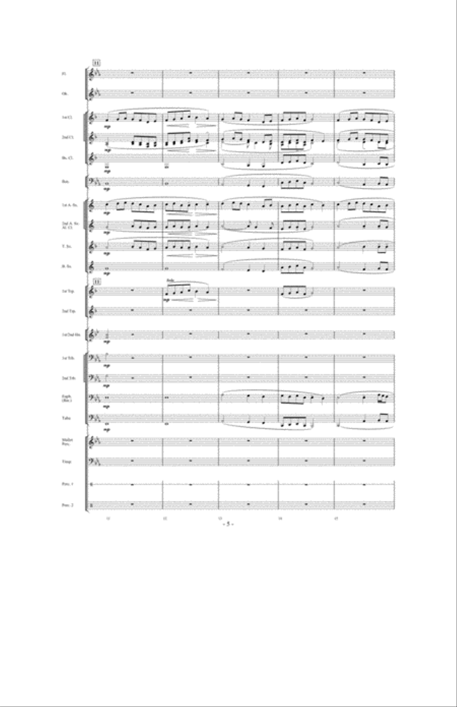 Whither Must I Wander? Concert Band scores gallery preview page 4