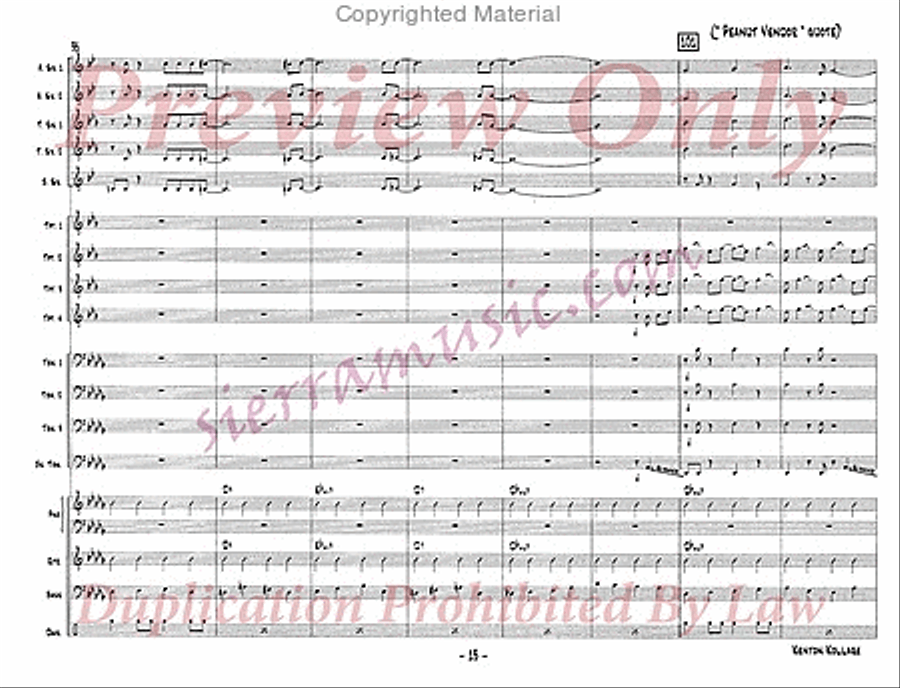 Kenton Kollage Kenton Kollage Big Band scores gallery preview page 14
