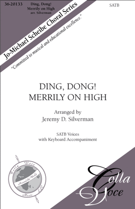 Book cover for Ding, Dong! Merrily On High