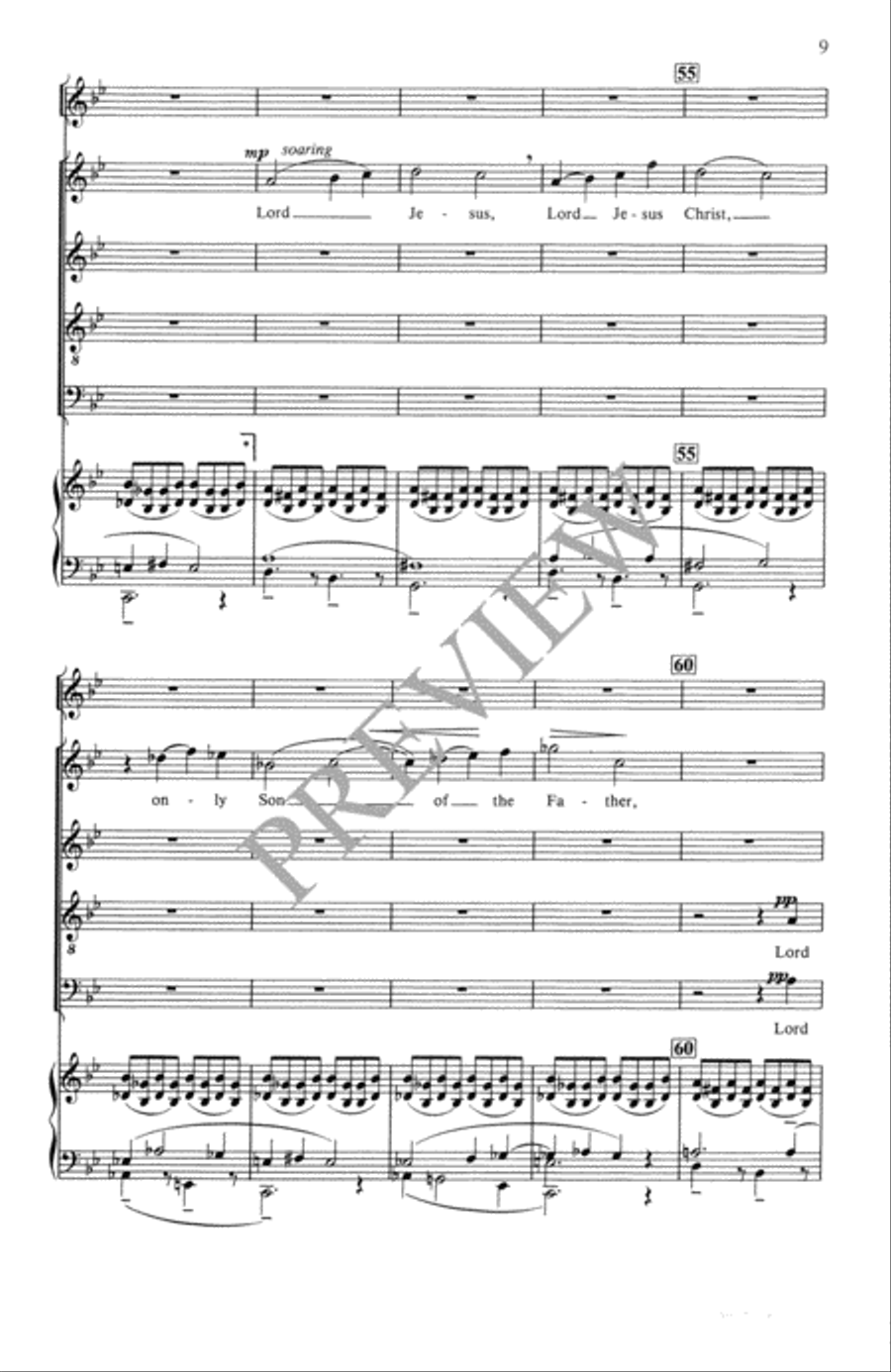Festival Gloria Festival Gloria 4-Part scores gallery preview page 10