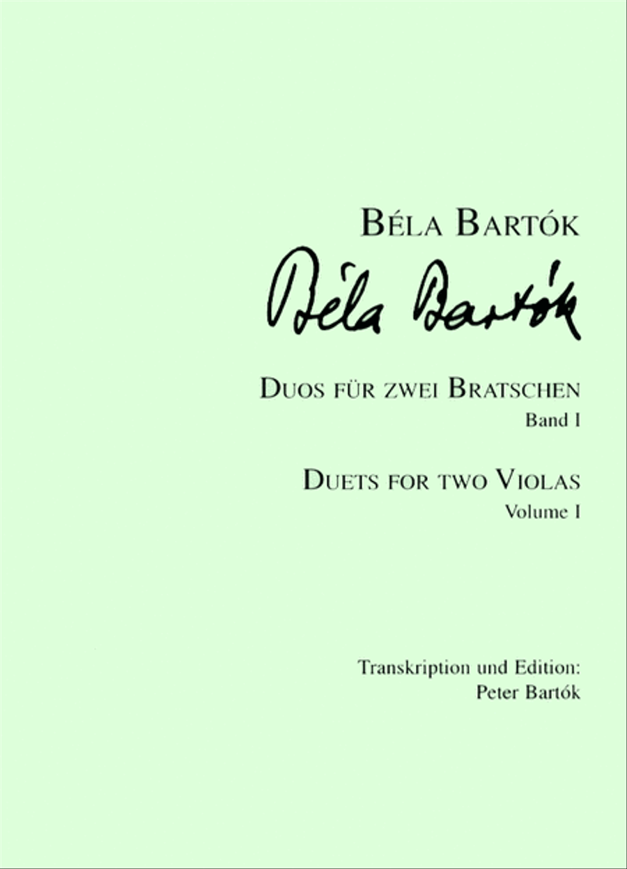 44 Duets for Two Violas - Volume 1 String Duet scores gallery preview page 1