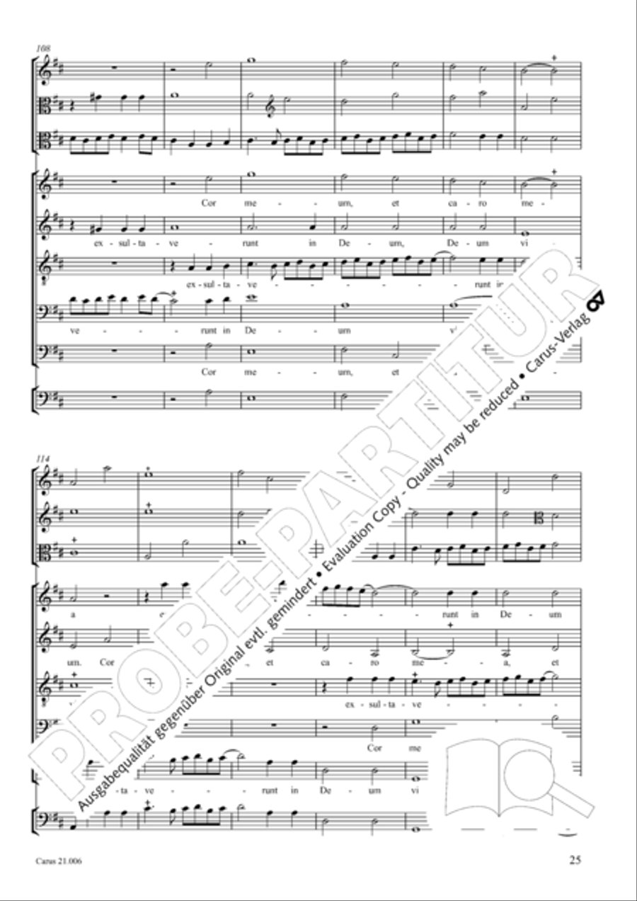 Quam dilecta tabernacula Men's Choir scores gallery preview page 26