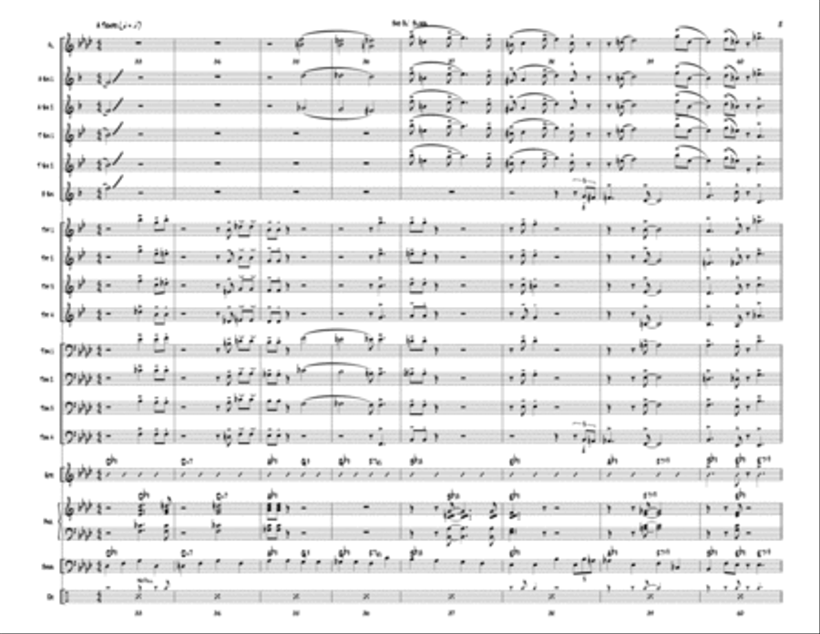 Bad Ol' Blues Jazz Ensemble scores gallery preview page 7