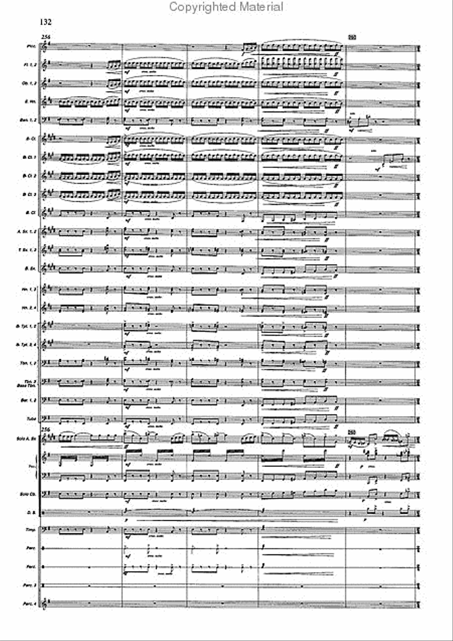 Concertango Concert Band scores gallery preview page 133