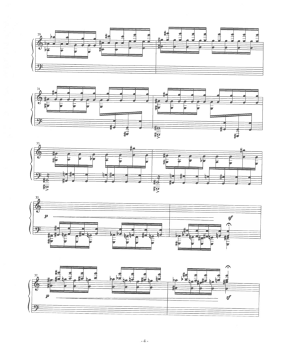 Bariloche Piano Solo scores gallery preview page 6