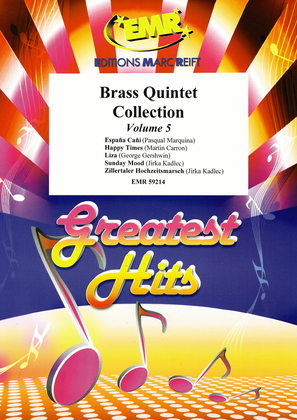 Book cover for Brass Quintet Collection Volume 5