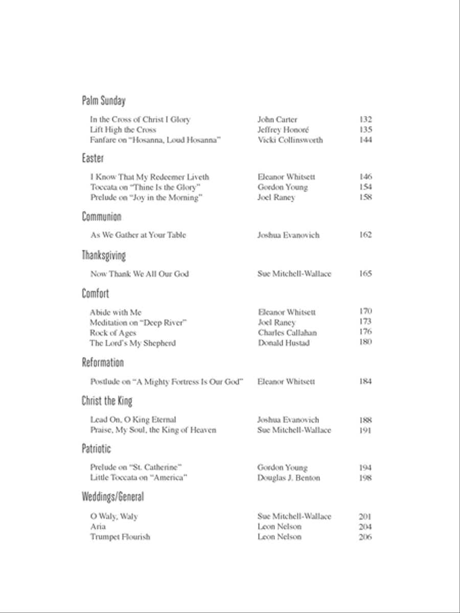 The Essential Collection for the Church Organist II Organ scores gallery preview page 3