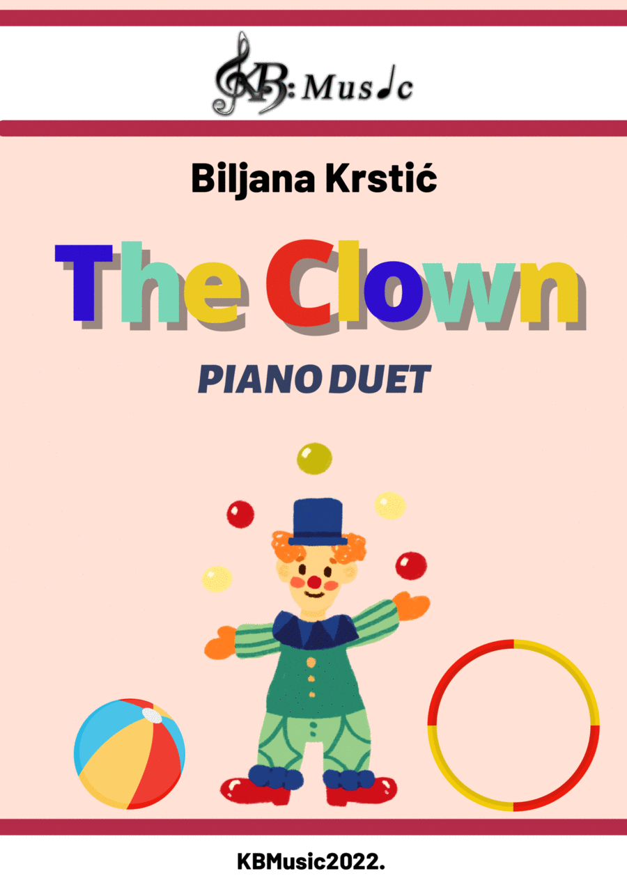 The Clown Piano Duet The Clown Piano Duet Piano Method scores gallery preview page 1