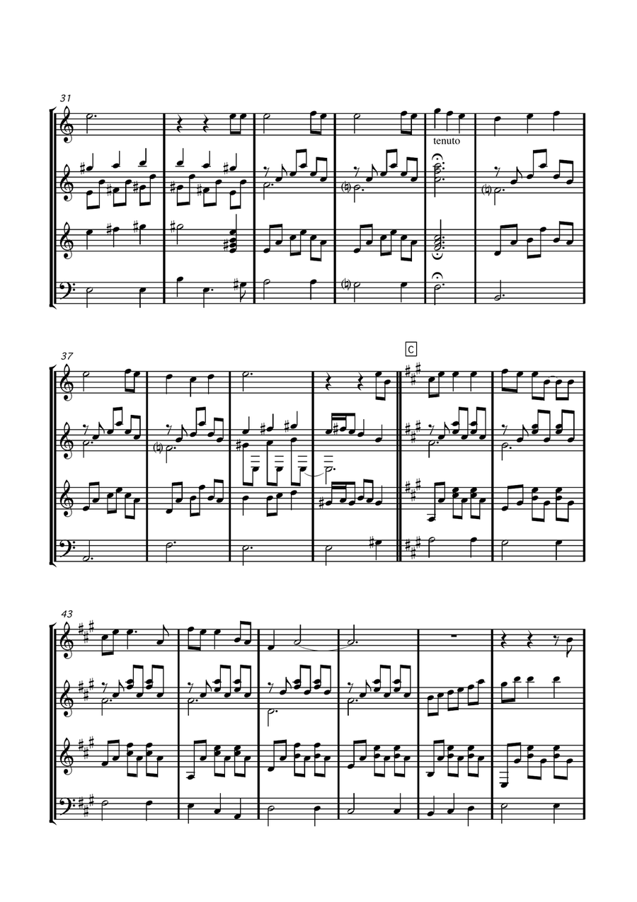 Time In A Bottle Flute scores gallery preview page 5
