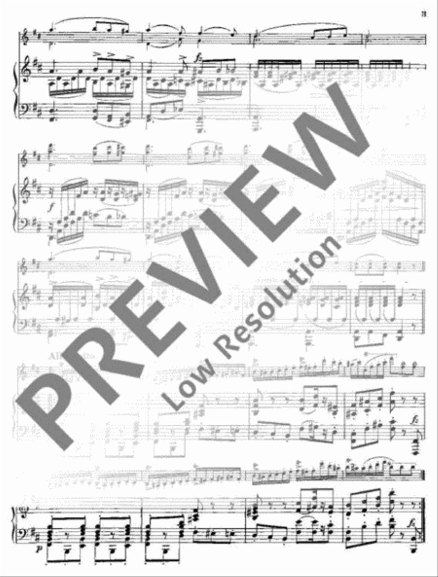 Caprice No. 20 B Minor Violin Solo scores gallery preview page 6
