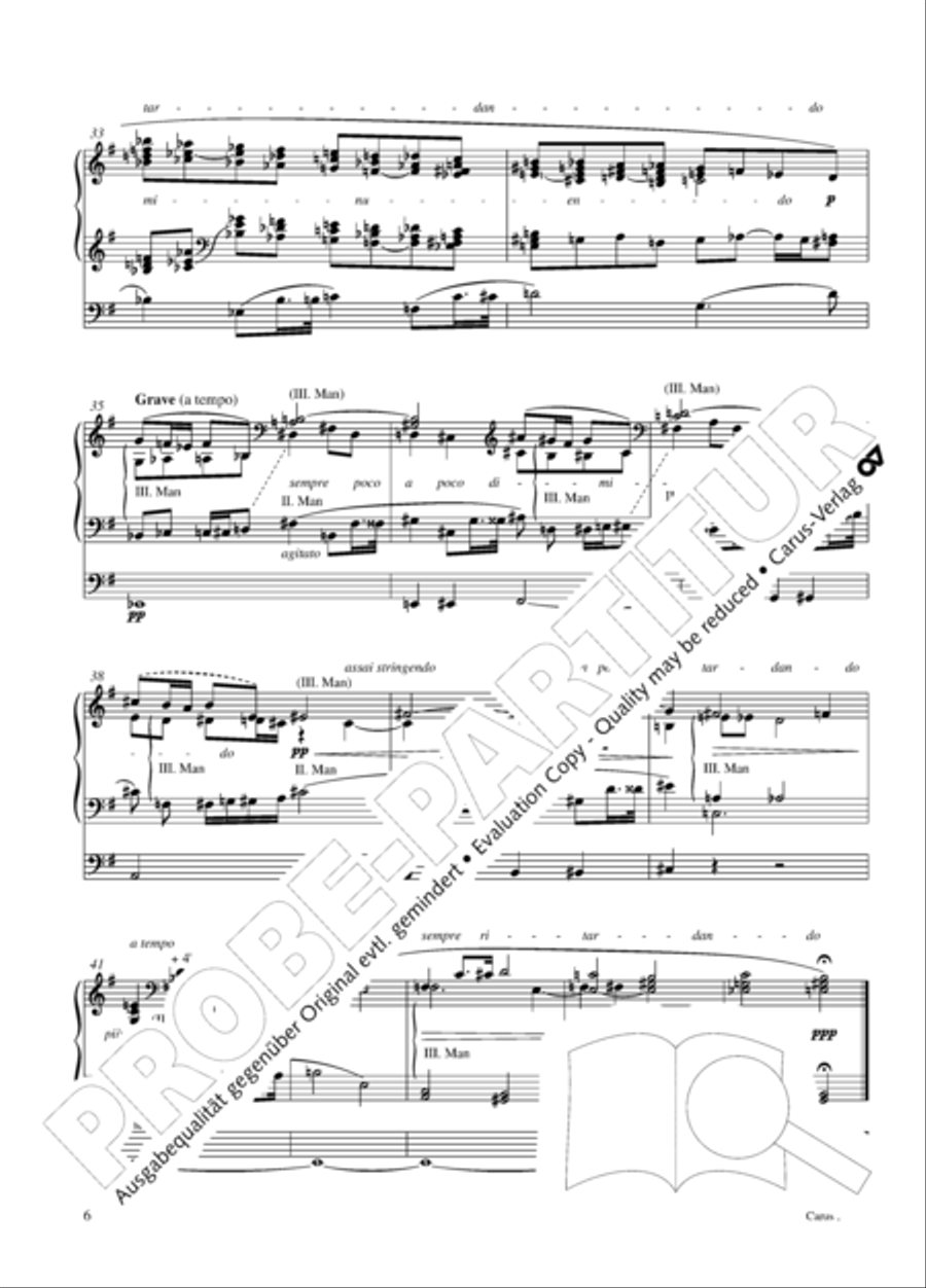 12 Stucke, Op. 59 Heft 2 Organ Solo scores gallery preview page 6