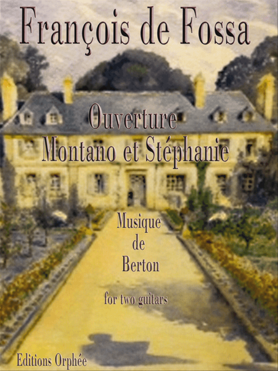 Ouverture Montano et Stephanie Chamber Music scores gallery preview page 1