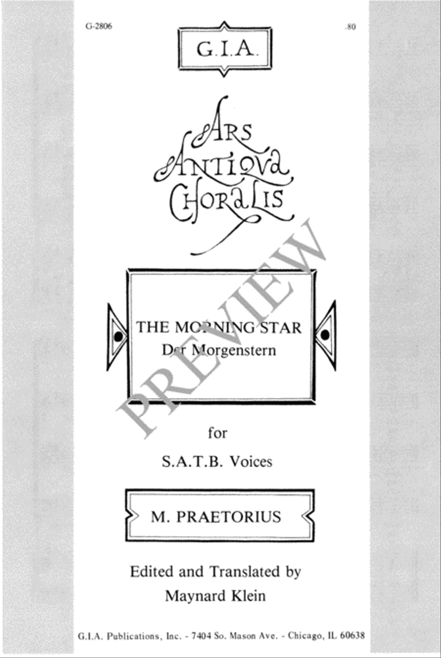 The Morning Star The Morning Star 4-Part scores gallery preview page 2