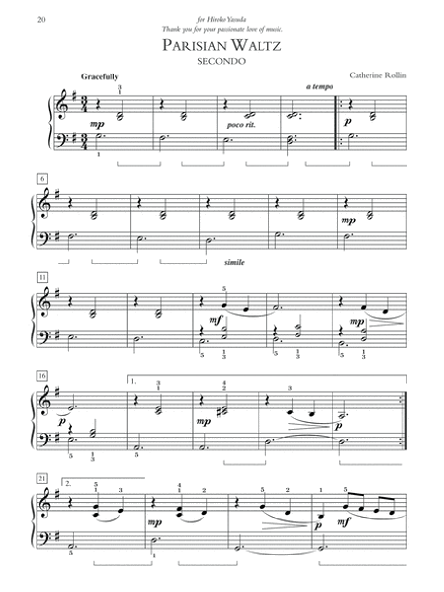 Dances for Two, Book 1 Small Ensemble scores gallery preview page 5