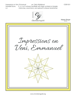Impressions on Veni, Emmanuel - Handbell Score