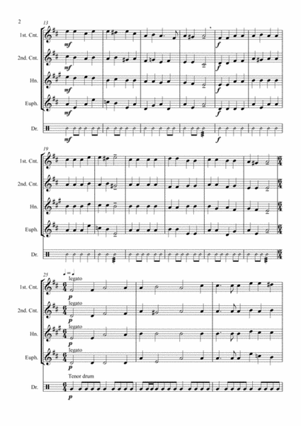 A Gabrieli Suite (Brass quartet w. percussion) image number null
