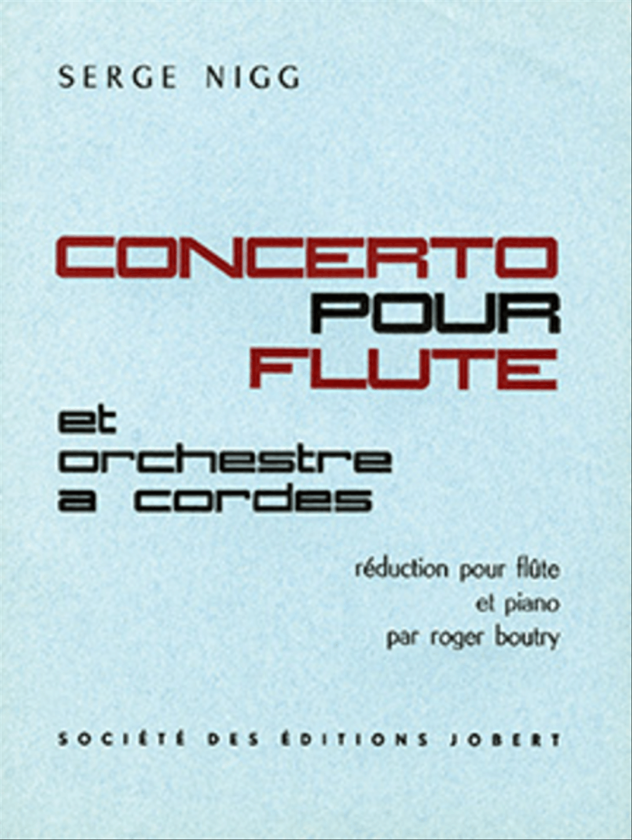 Concerto Pour Flute