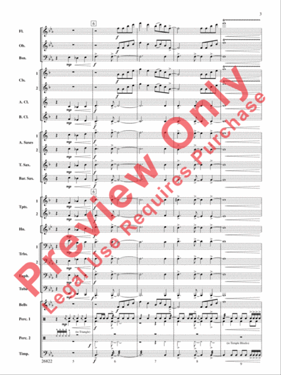 Photo Finish! Photo Finish! Concert Band scores gallery preview page 4