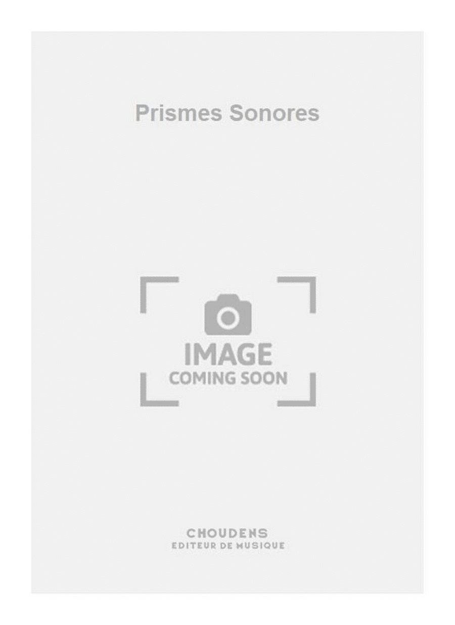 Prismes Sonores Prismes Sonores Orchestra scores gallery preview page 1