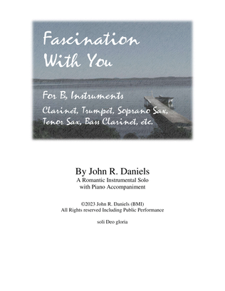 Fascination With You - For Clarinet