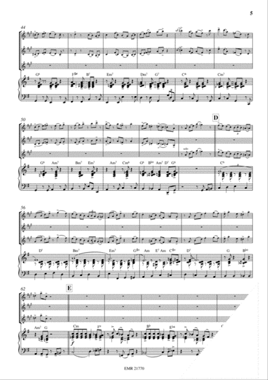 Tutti Frutti Clarinet scores gallery preview page 6