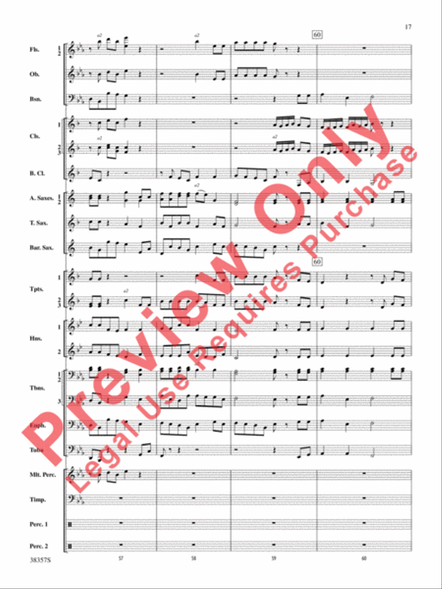 A Classic Christmas A Classic Christmas Concert Band scores gallery preview page 18