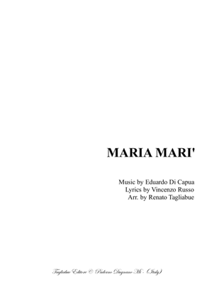 MARIA, MARI' - Neapolitan folk song - Arr. for SABar Choir