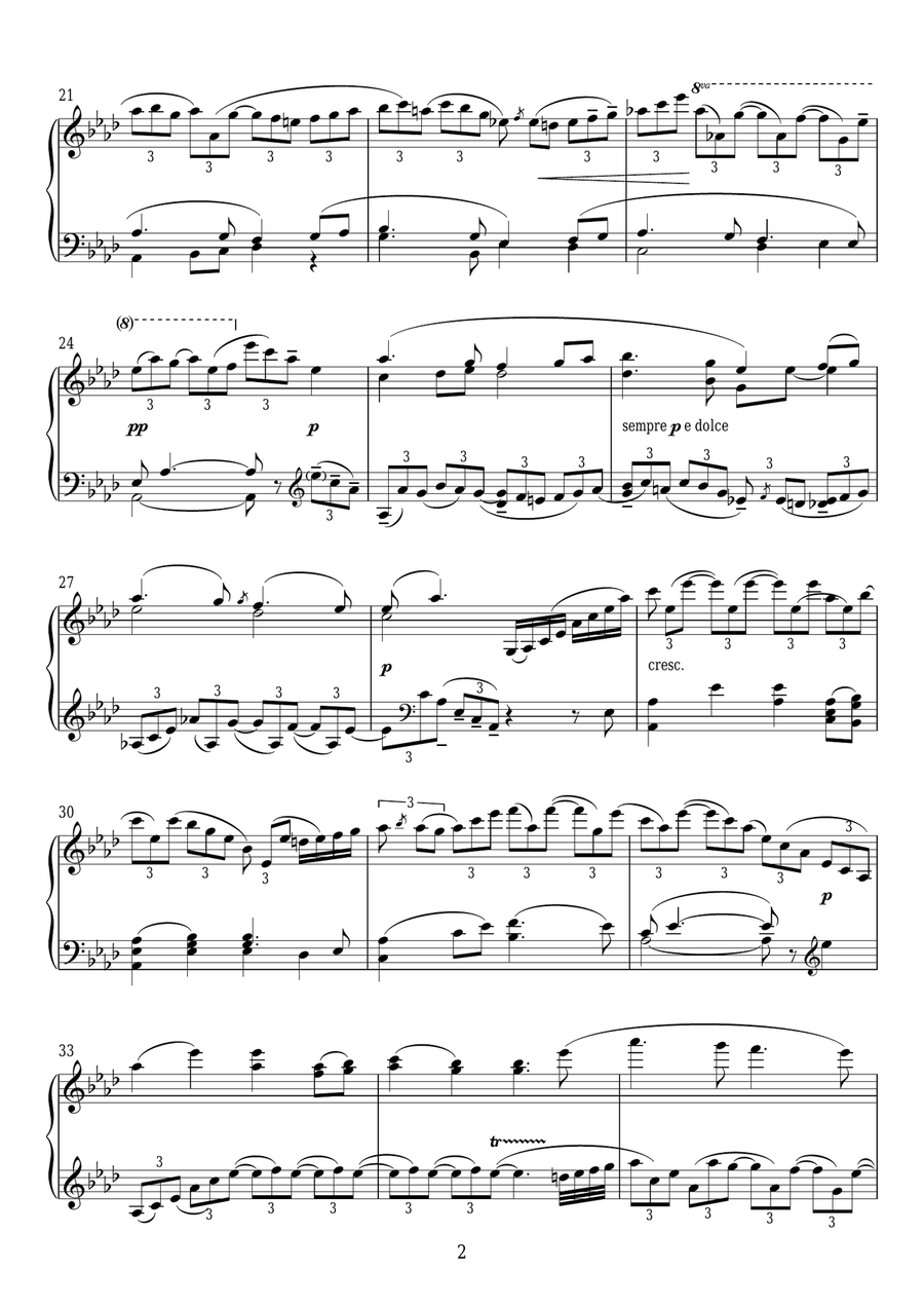 Scottish Fantasy, Op. 46 Scottish Fantasy, Op. 46 Piano Solo scores gallery preview page 2