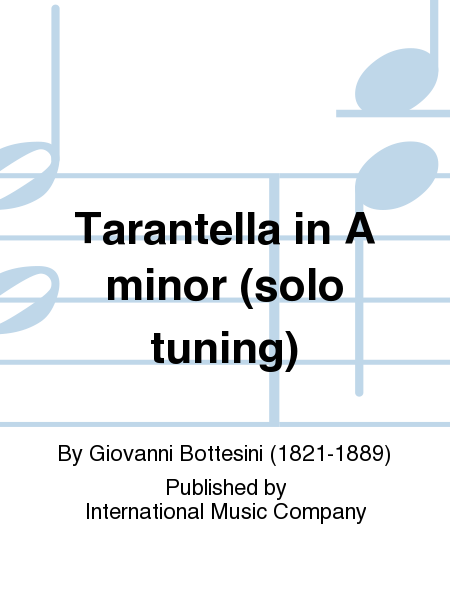 Tarantella in A minor (ZIMMERMANN)