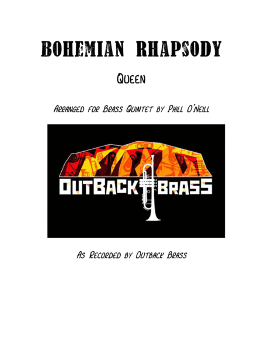 Bohemian Rhapsody Brass Ensemble scores gallery preview page 1