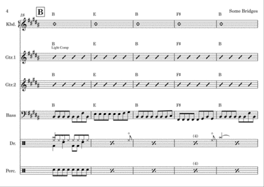 Some Bridges Bass Voice scores gallery preview page 4