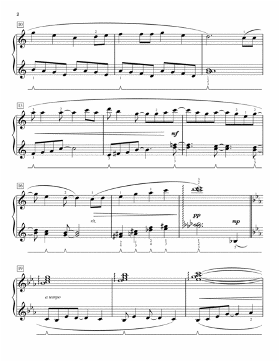 How Deep Is Your Love [Classical version] (arr. Phillip Keveren) Easy Piano scores gallery preview page 2