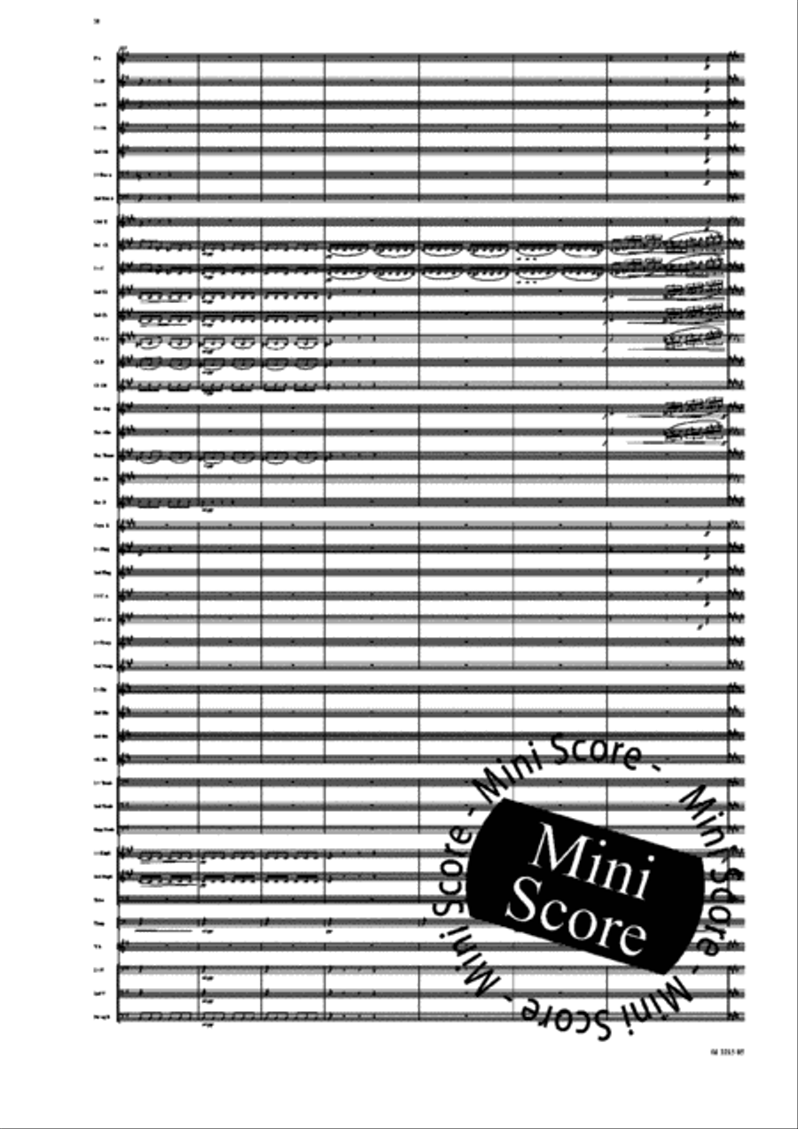 Ma Vlast Concert Band scores gallery preview page 40
