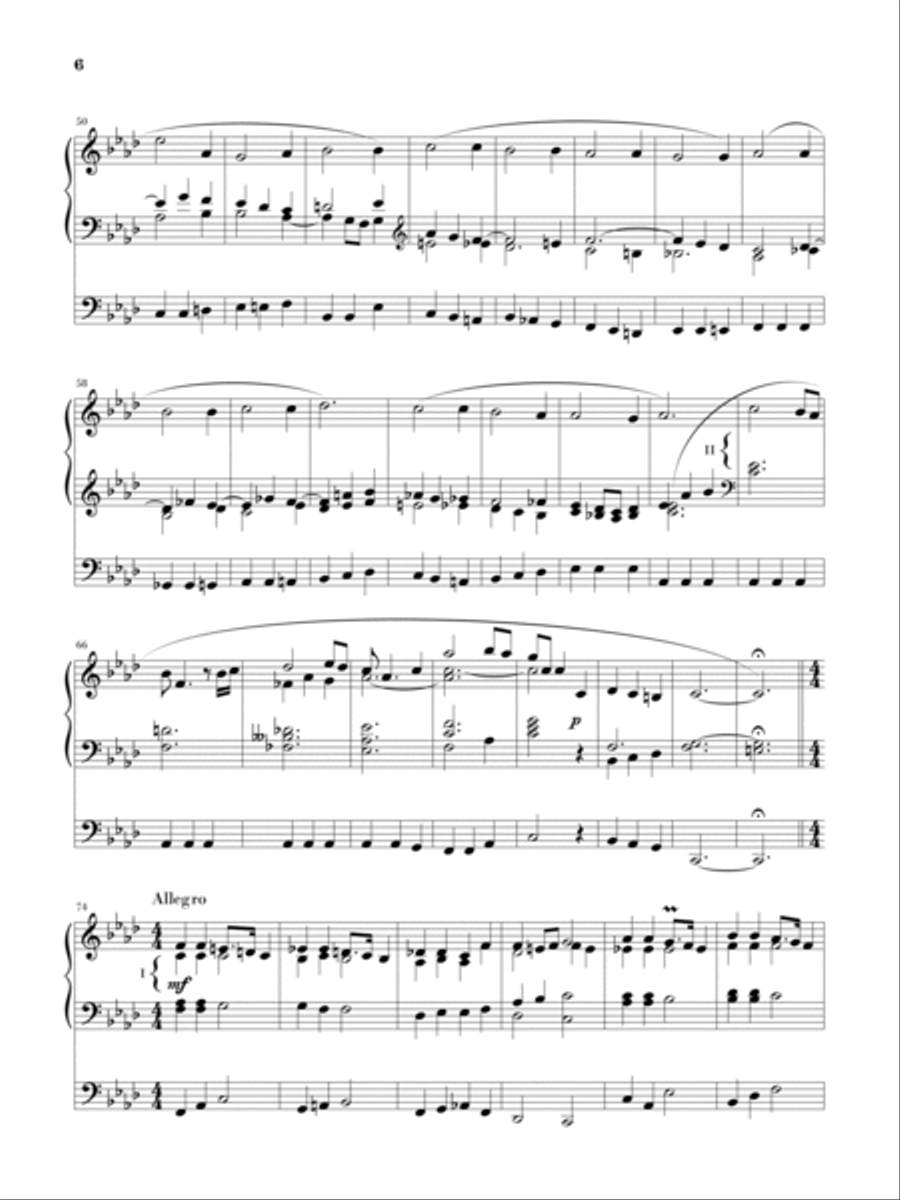 Kearney: Hymn Meditations, vol. 3: Ruwe stormen mogen woeden Organ Solo scores gallery preview page 6