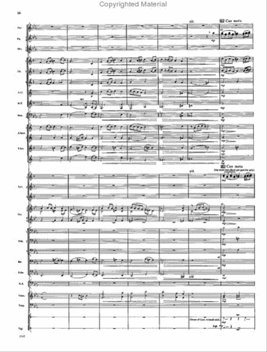Seagate Concert Band scores gallery preview page 14