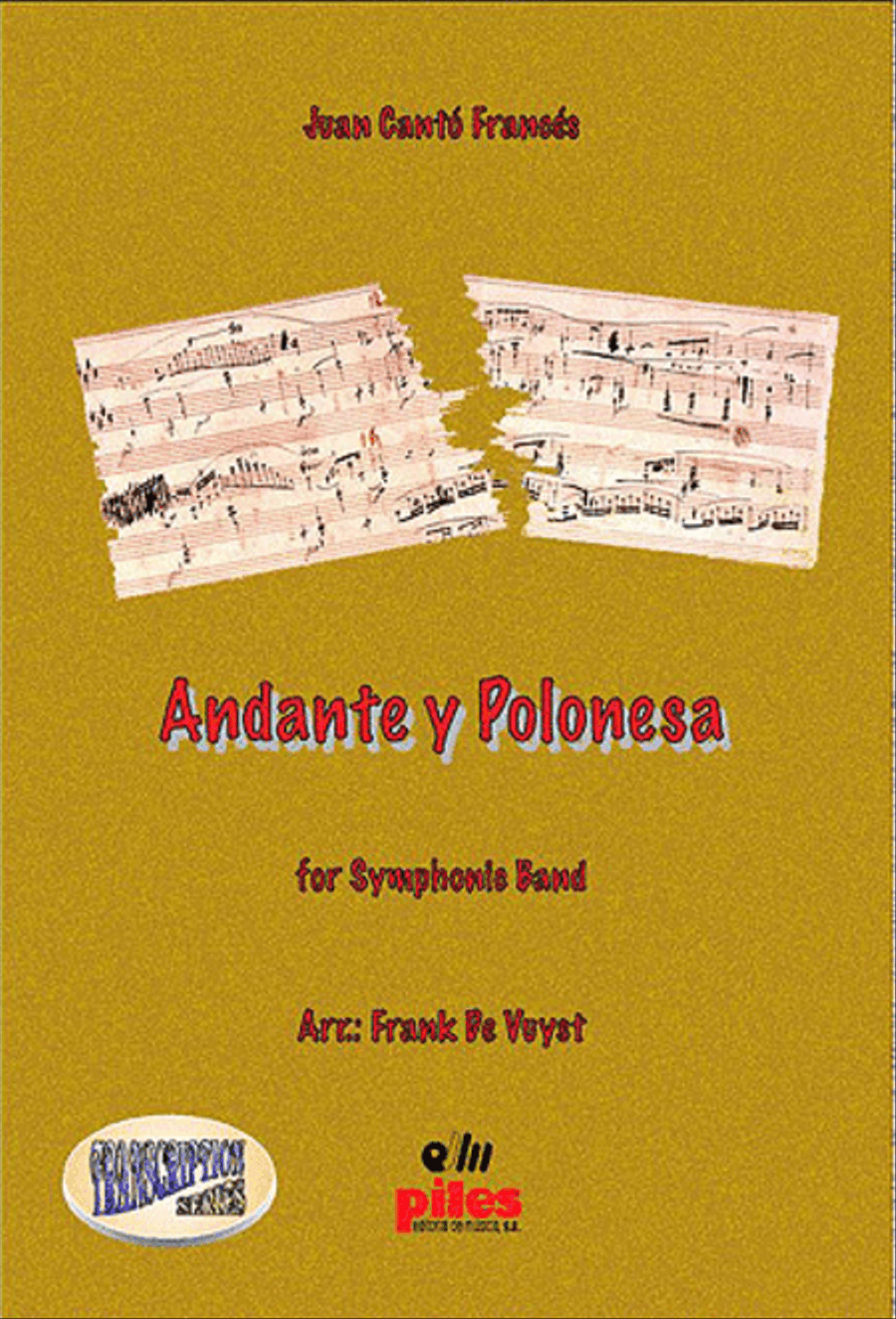 Andante y Polonesa Concert Band scores gallery preview page 1