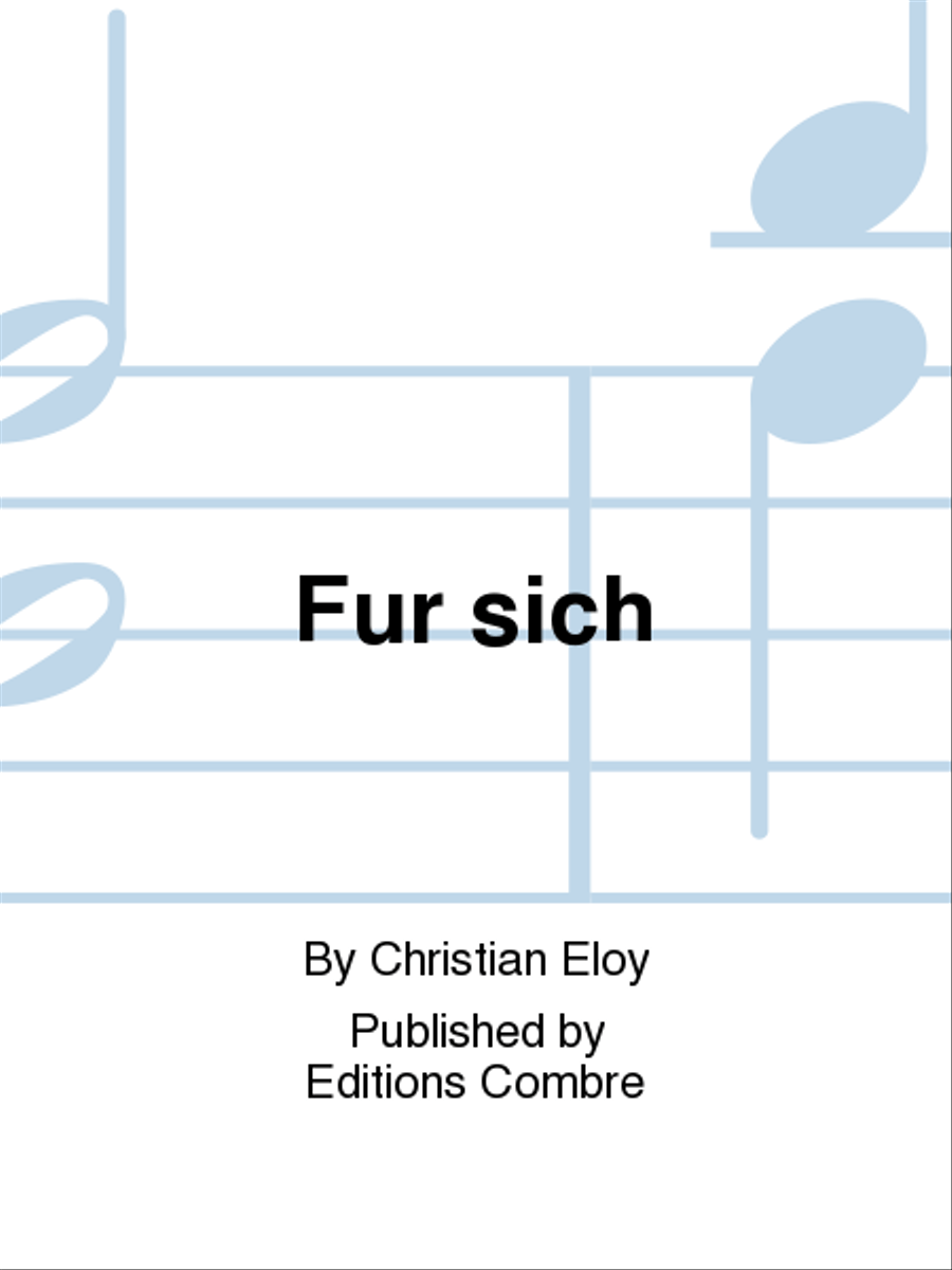 Fur sich Violin Solo scores gallery preview page 1