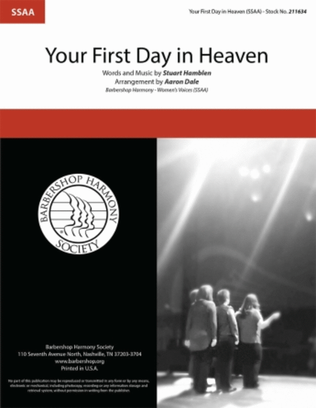 Book cover for Your First Day in Heaven