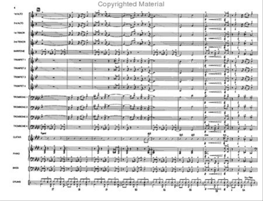 Bringin' It On Jazz Ensemble scores gallery preview page 4