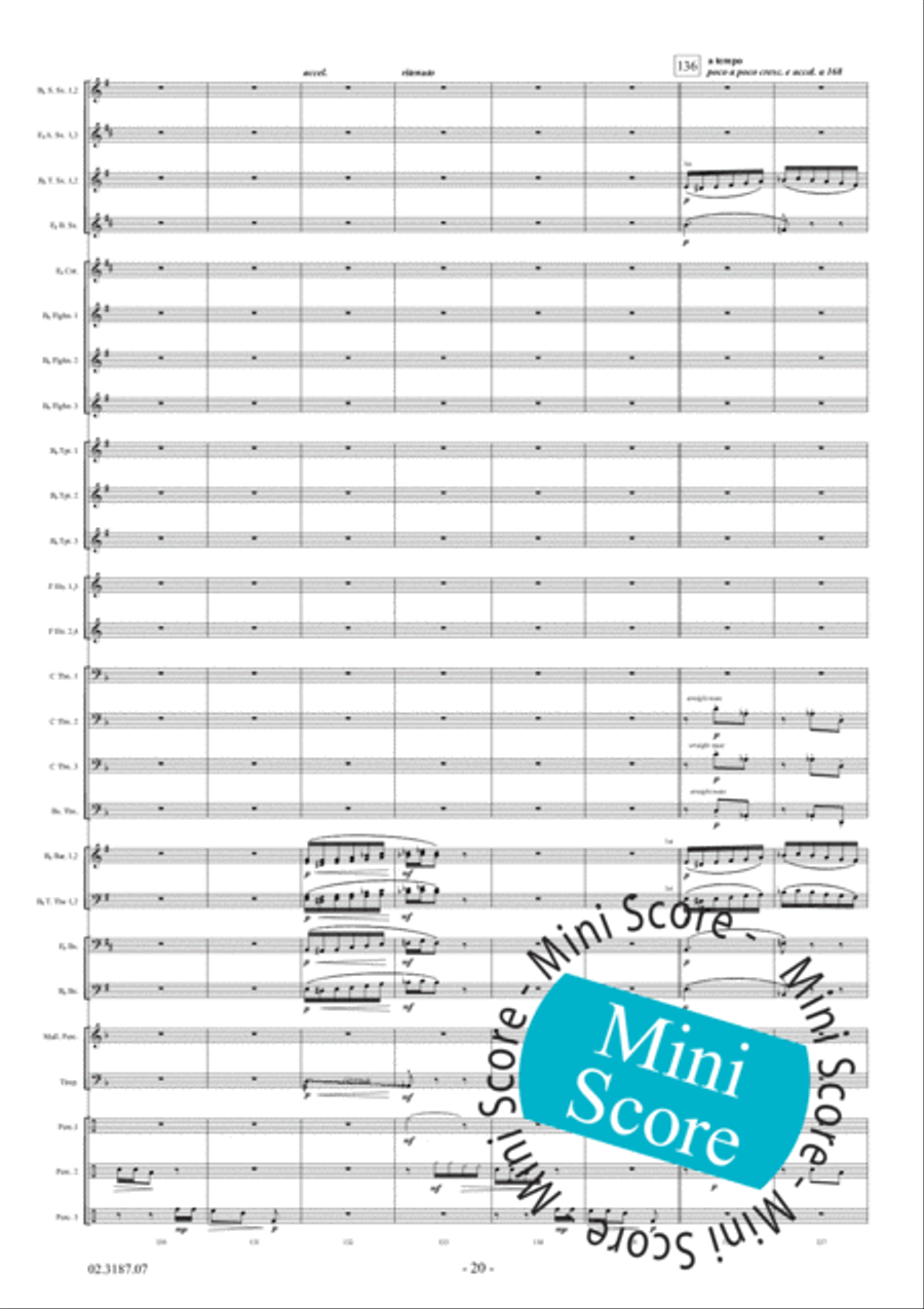 Fleodrodum Fanfare Band scores gallery preview page 26