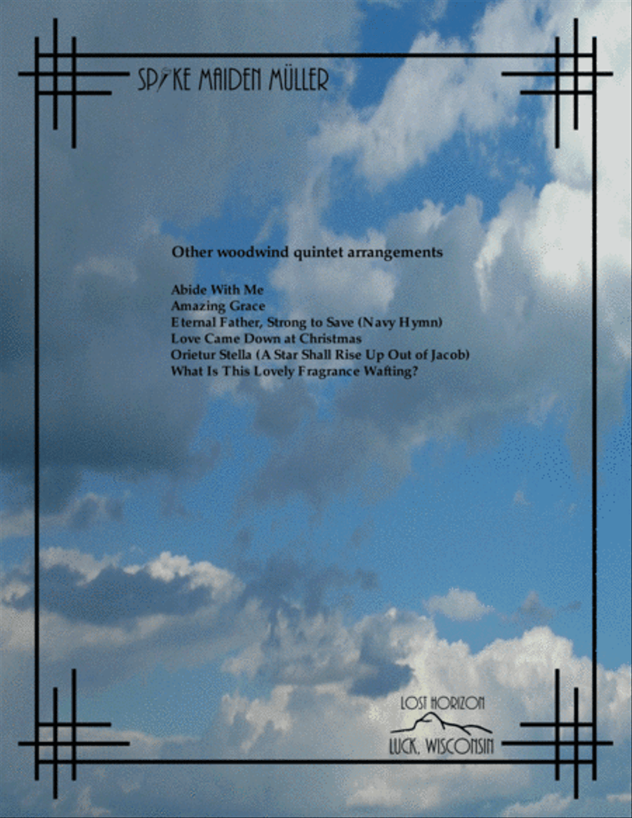 What Wondrous Love Is This? Woodwind Quintet scores gallery preview page 6