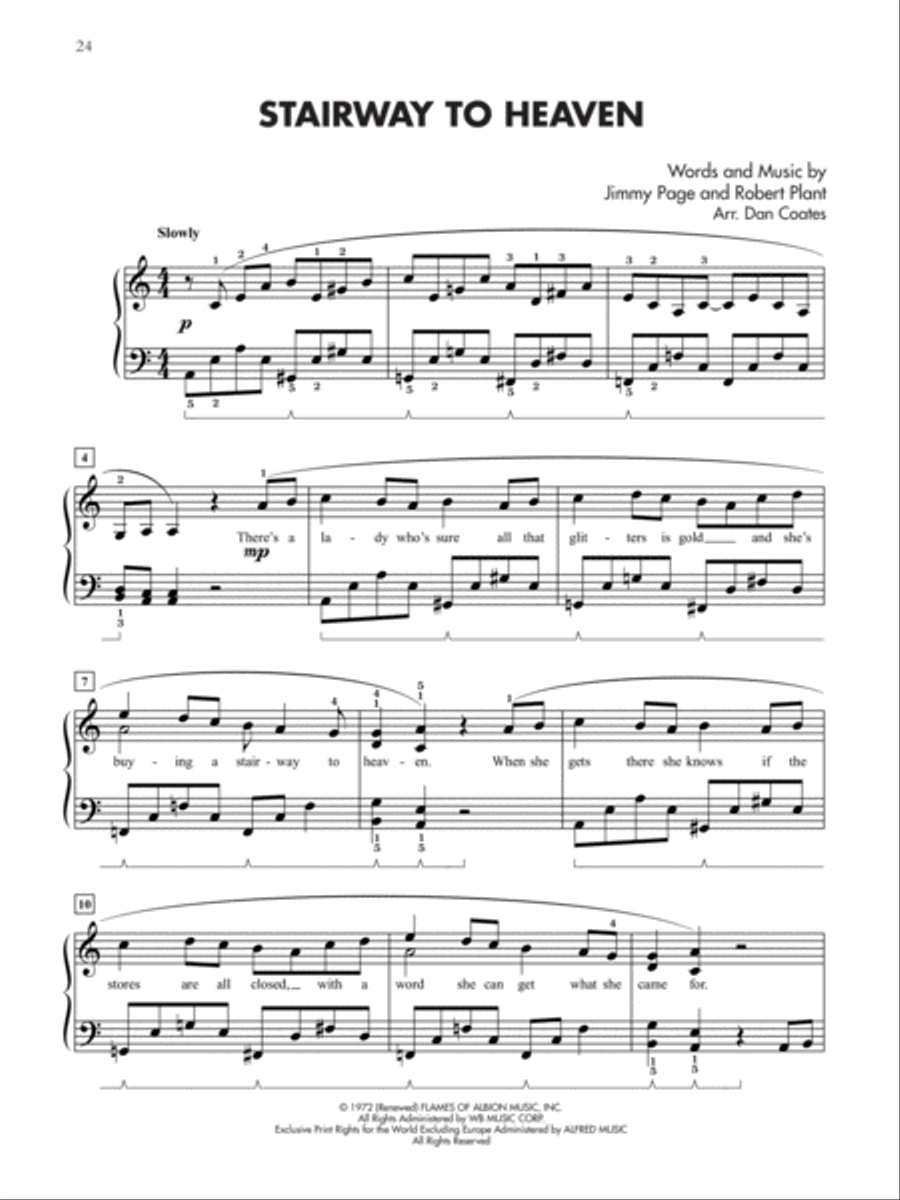 Classic Rock Hits for Teens 1-3 (Value Pack) Piano Solo scores gallery preview page 25
