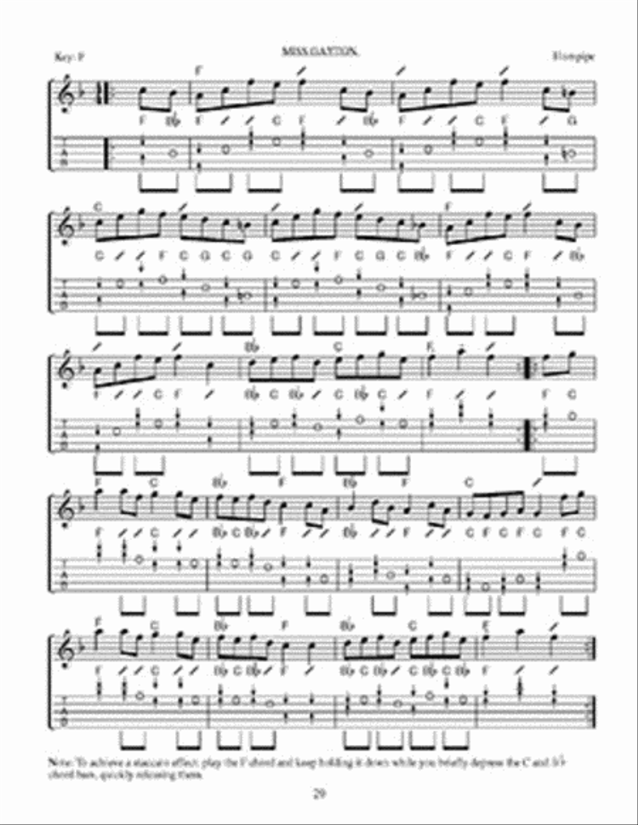 Scottish Airs and Ballads for Autoharp Autoharp scores gallery preview page 3
