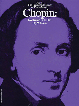 Book cover for Promenade Series No.81 Chopin: Nocturne In E Flat Op.9 No.2