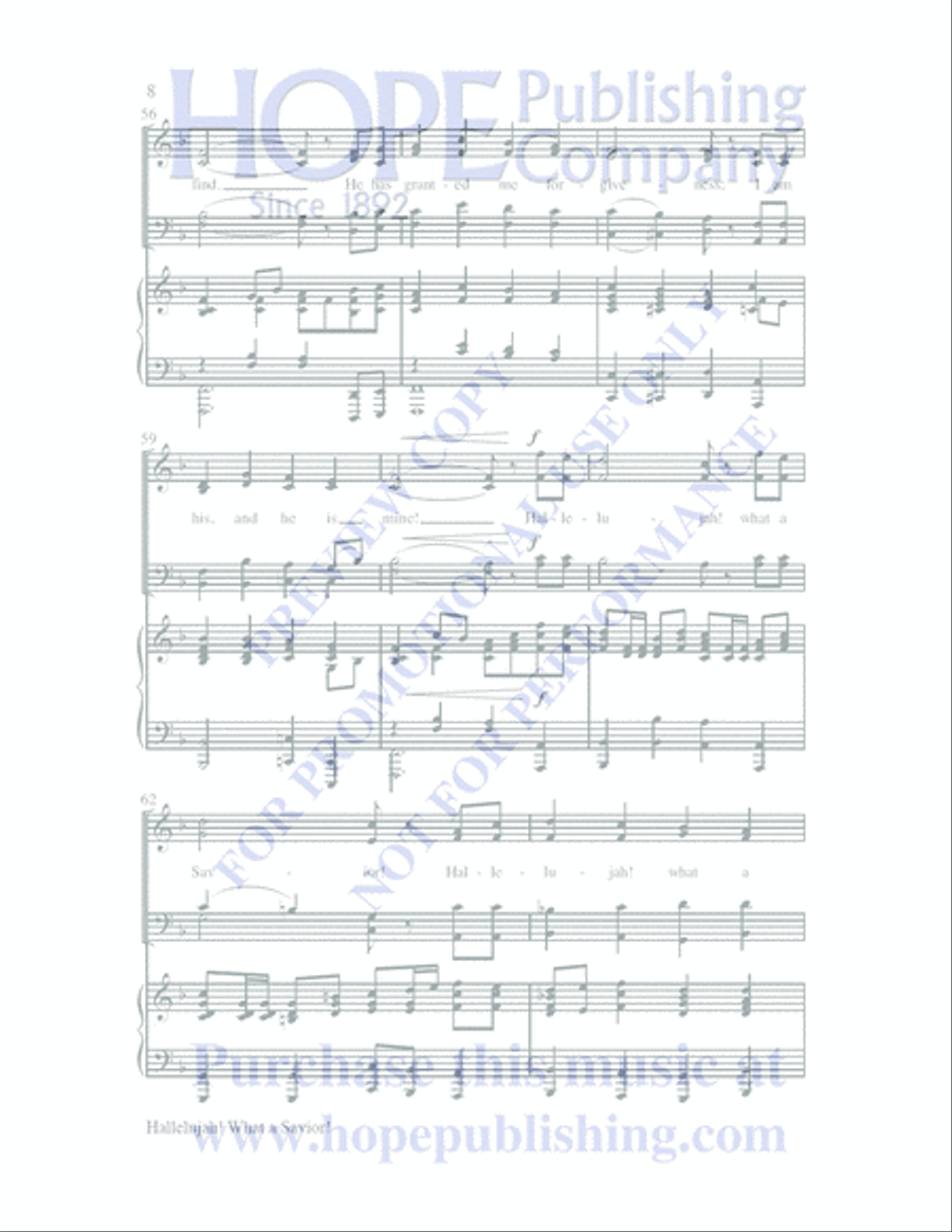 My Savior's Love My Savior's Love Listening CD scores gallery preview page 10