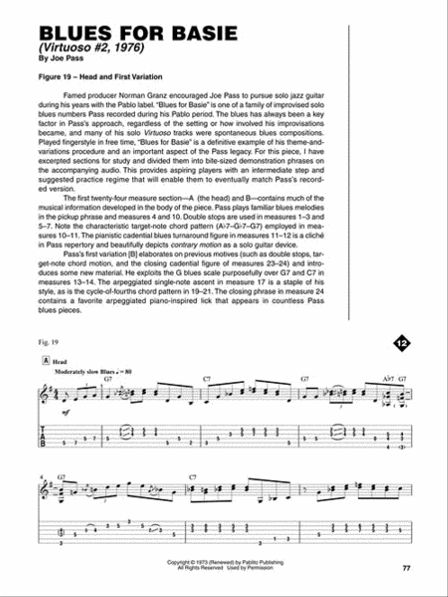 The Best of Joe Pass Electric Guitar scores gallery preview page 4